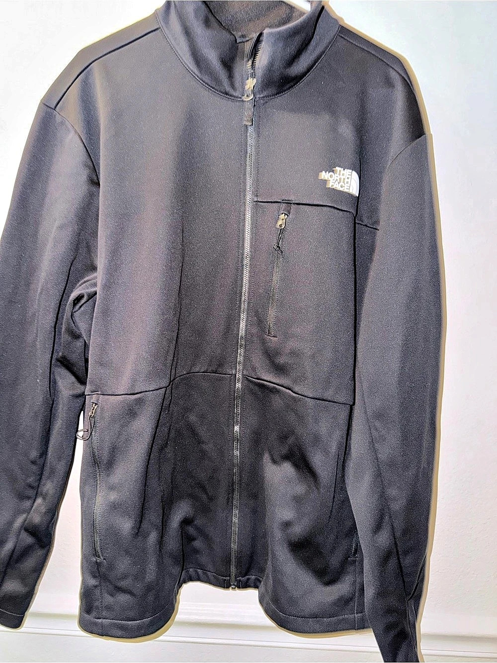 The North Face Men's Crest Full-Zip Jacket Black size XXL